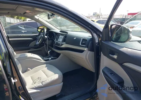 2015 Toyota Highlander Xle V6 from USA, damaged, VIN 5TDKKRFH9FS061115